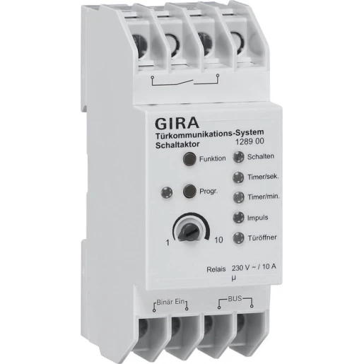 Gira Non-Design Aanvullende apparatuur voor deurcommunicatie DIN-rail 128900