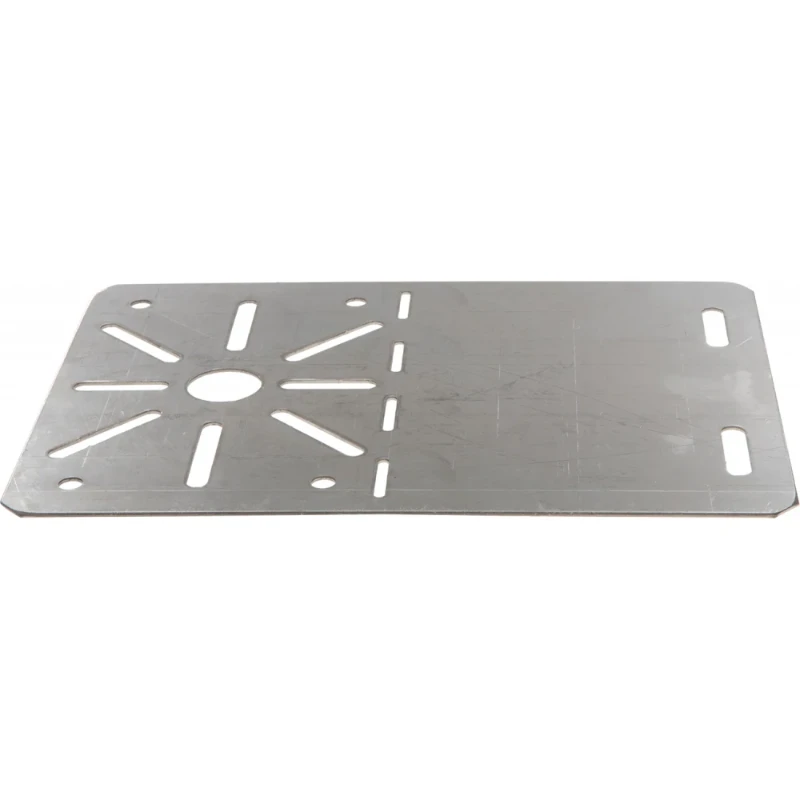 Gouda Holland vlakke montageplaat (kabeldraagsysteem) 160x223mm RVS 98552204