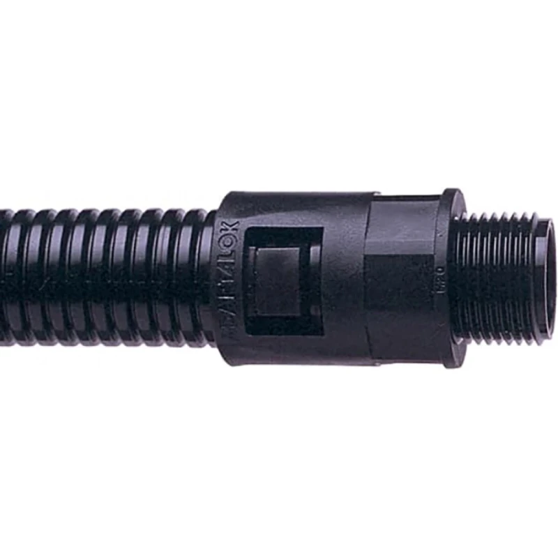 ABB Rechte koppeling Vaste uitwendig schroefdraad Slangmaat 21mm PG16