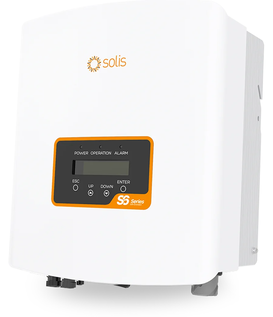 Solis Omvormer mini-1500-S6, 1-Fase, 8.1A, 1 MPPT 1 IN, US AFCI, 4 Pin comm., MTR port