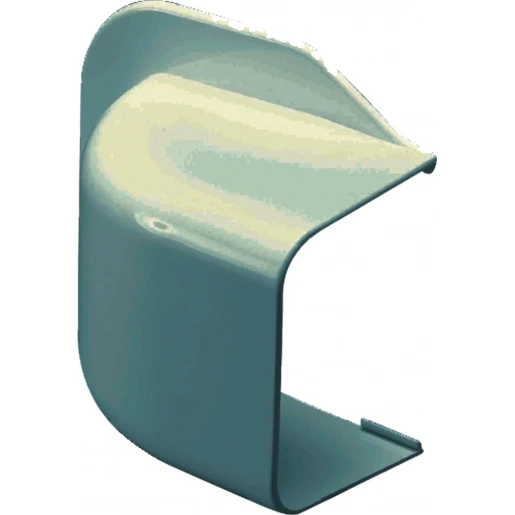Canalit AC Muurafdekkap 65x50mm wit RAL 9010 941850