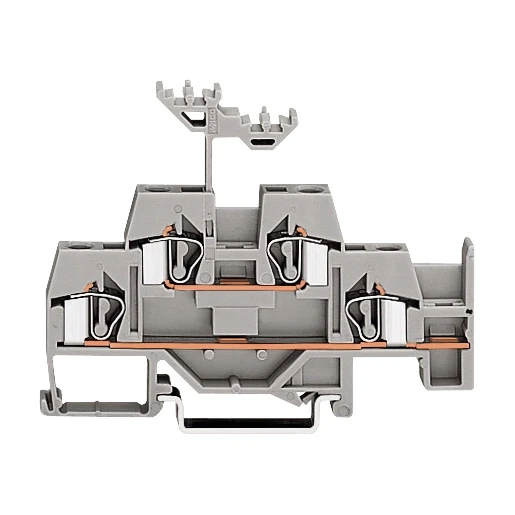 Wago Serie 281 Verbindingsrijgklem 0,08-4mm² eendr. 0,08-4mm² meerdr. Grijs