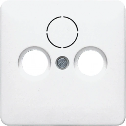 Jung CD range centraalplaat cd500 Satelliet 1 connector MetaalZonder label brons CD561SATGB