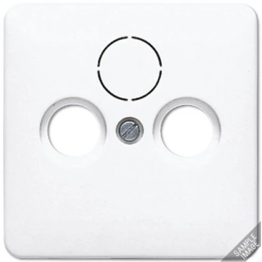 Jung CD range centraalplaat cd500 Satelliet 1 connector Zonder label bruin CD561SATBR
