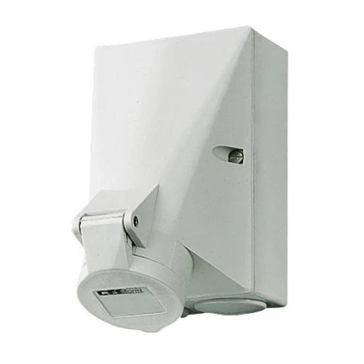 Mennekes Wandcontactdoos 32A 2P 12H 50V IP44
