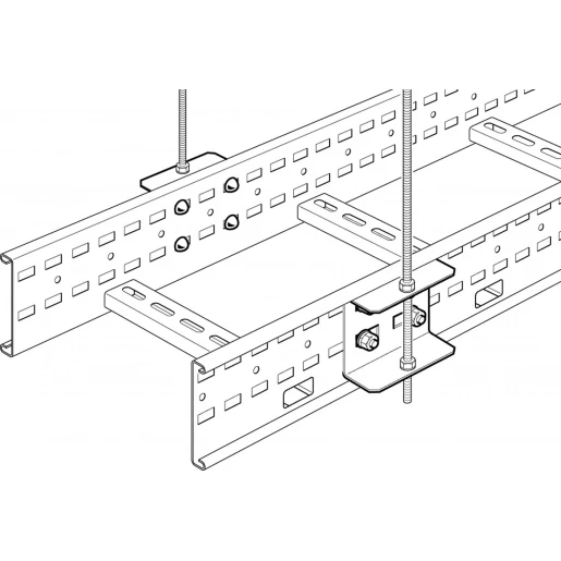 Legrand Swifts ladderbeugel (kabeldraagsysteem) 3924N RVS Inhang B150 - 900mm H100mm ZRBSZ