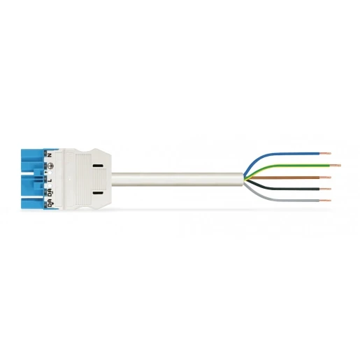 Wago Serie 771 Patchkabel gebouwinstallatie 5p Stekker Vrij kabeluiteinde 3000mm
