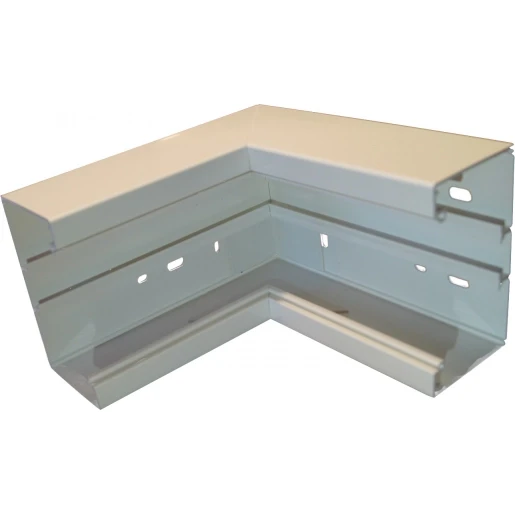 GGK binnenhoek wandgoot 110x62mm RAL 9001 18369G