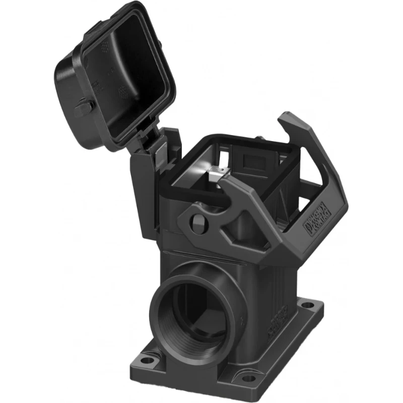 Phoenix Contact HC Behuizing rechthoekige connectoren IP66 B57mm H74mm Sokkelbehuizing Zij
