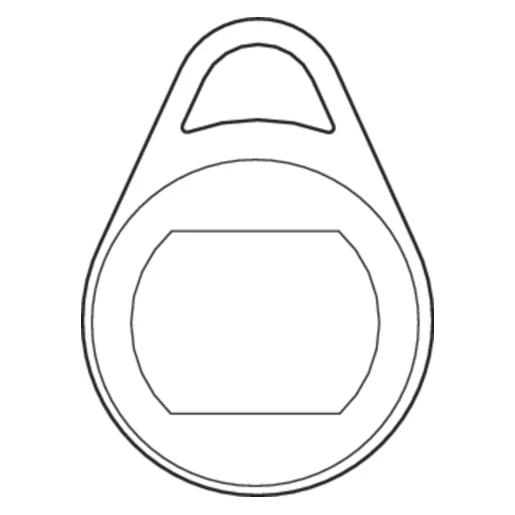 Niko Transponder-sleutel sleutelbediening 10-905-01