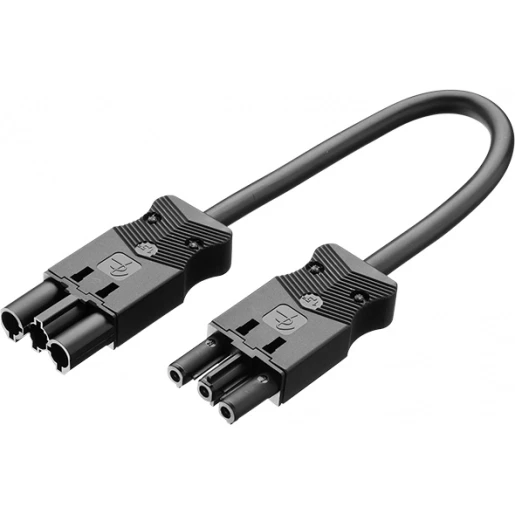 Adels 3P KOPPELSNOER 2M 3X1,5 ZWART