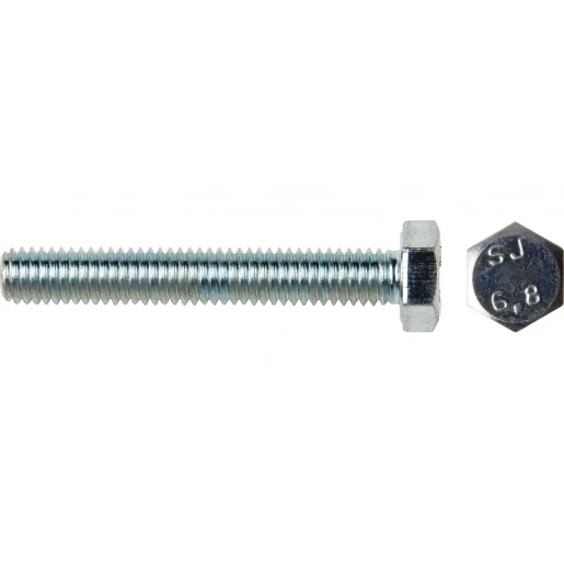 Bizline Bouten Tapbout M6x60mm Zeskant (hexagonaal) Zeskant (hexagonaal) zink 770163