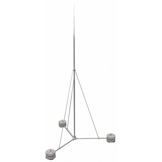 Dehn Air-term.rod d 40/16/10mm al l 5500mm w.hinged tripod st/tzn-kit-