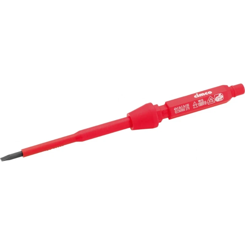 Cimco VDE schroevendraaier- wisselklingen sleuf 3,5x100 117866