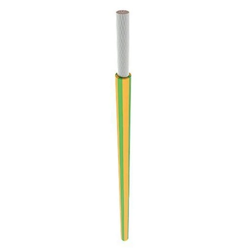 TKF Montagedraad 1x10mm² PVC groen/geel