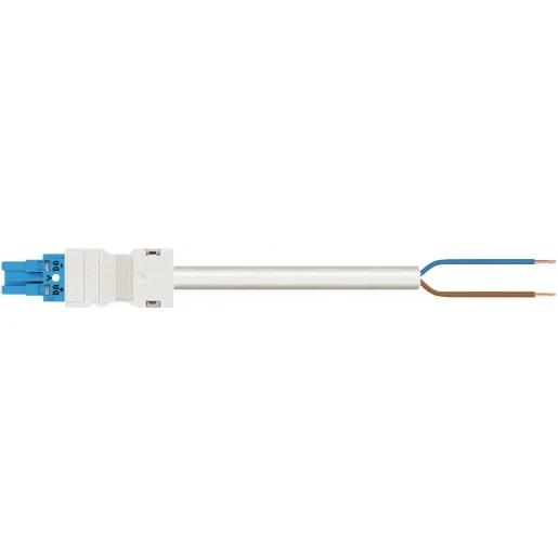 Wago SERIE 771 Patchkabel gebouwinstallatie 2p Contrastekker (female) Vrij kabeluiteinde 8000mm