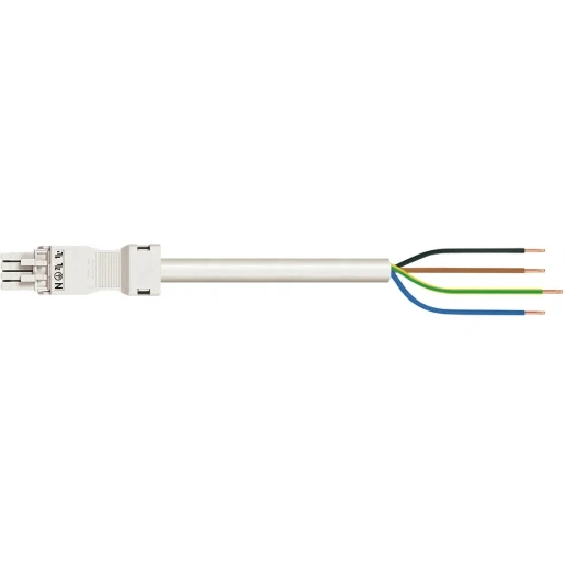 Wago SERIE 891 Patchkabel gebouwinstallatie 4p Contrastekker (female) Vrij kabeluiteinde 4000mm
