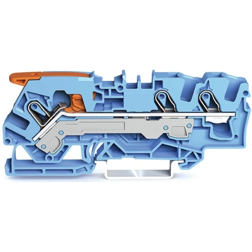 Wago SERIES 2106 Verbindingsrijgklem 1-10mm² eendr. 0,5-6mm² meerdr. Blauw