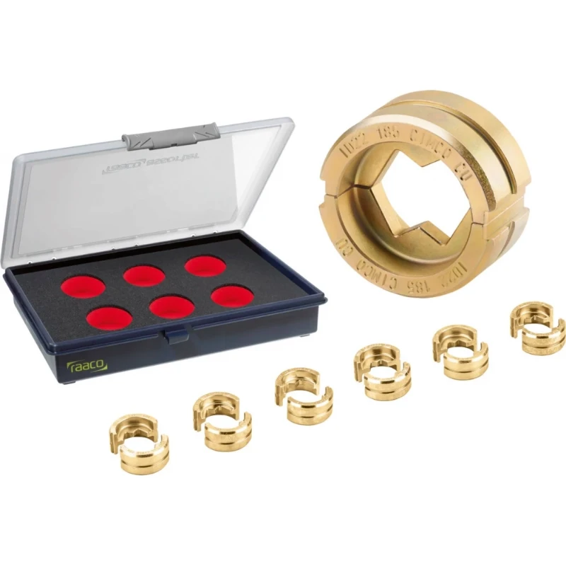 Cimco Persmatrijzen set 6-delig buiskabelschoen 70mm² 106902