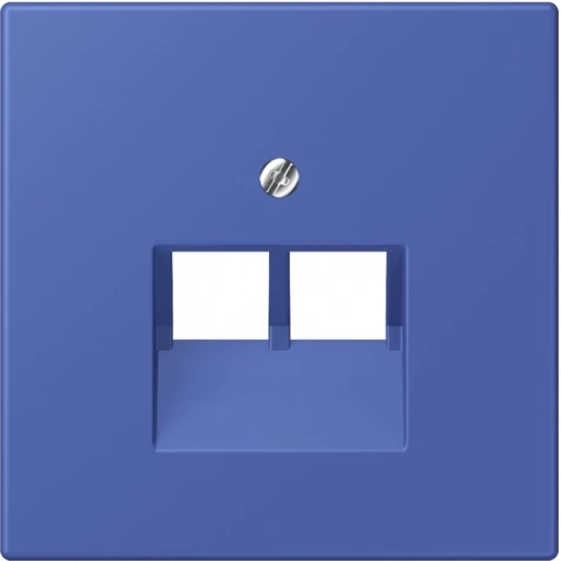 Jung LS range Afdekking centraalplaat LC32020 UAE/IAE 2 connectoren Zonder label LC969-2UA206