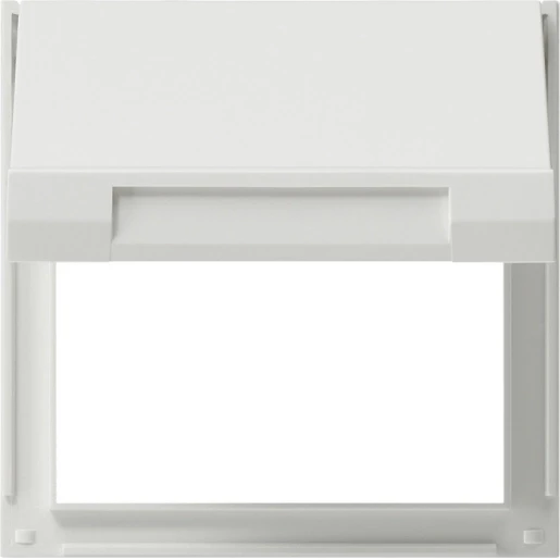 Gira TX_44 Adapterraam klapdeksel wit RAL 9010 065466