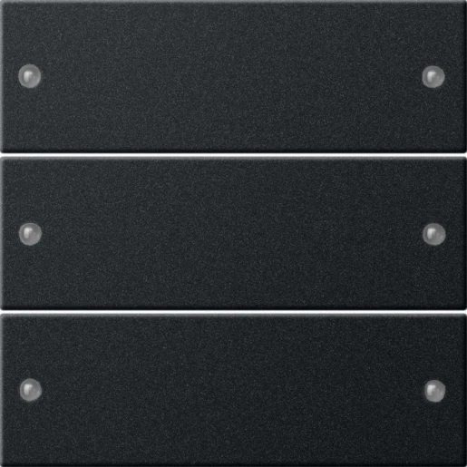 Gira Wippenset 3-v System 55 zwart m(gel.)