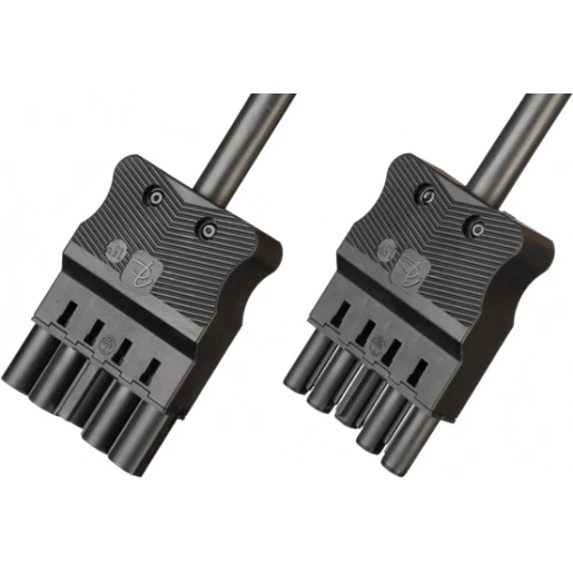 Adels Koppelsnoer 5-polig 2,5mm² 700cm zwart (9C478570)