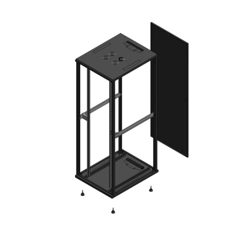 Gigamedia Vloer patchkast SP PAR EX 19" 47HE 800x1000mm Zwart GGM 7047810SPPAREX
