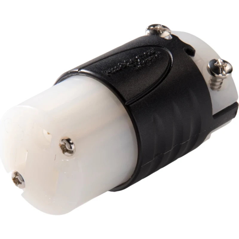 Martin Kaiser Koppelcontactstop geaard type B NEMA 5-15P zwart