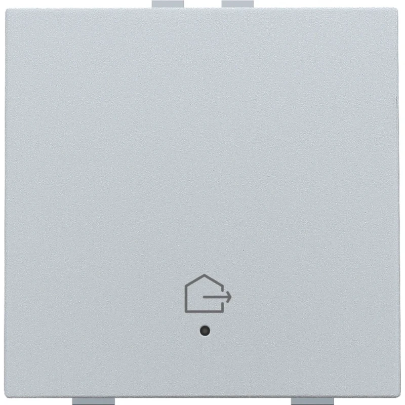 Niko Drukknop met led en comfortsensoren Home Control enkelvoudig inbouw 121-52921