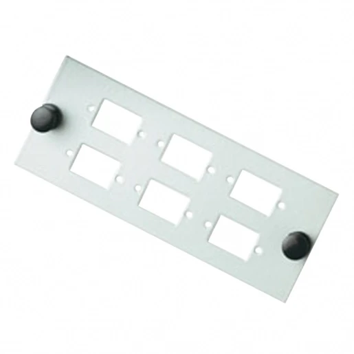 Gigamedia Simplex Module leeg patchpaneel simplex 6x SC Grijs GGM PAG6C