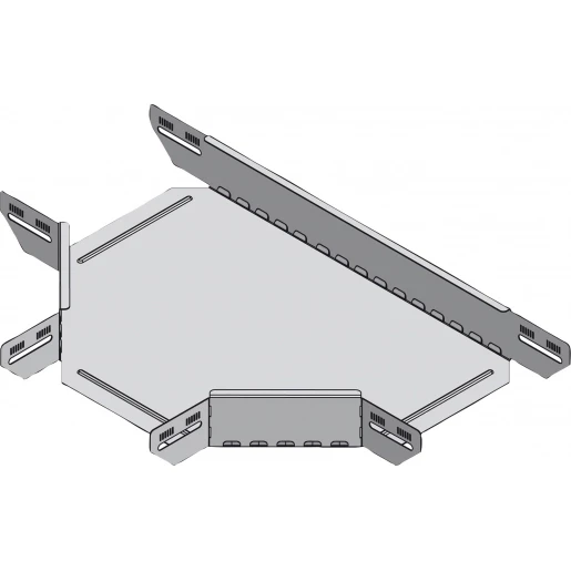 Stago KG281 kabelgoot T-stuk horizontaal 200x60mm sdz CSU36152002