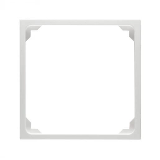 Peha Badora Centraalplaat + rechthoekig genormd gat 70x70mm wit RAL 9010 00318221