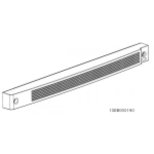 ABB Slimline xr afdekprofiel voor kast/lessenaar kunststof