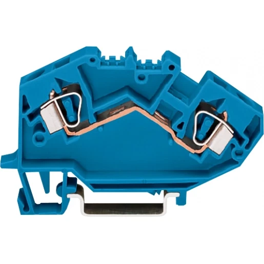 Wago Serie 782 Verbindingsrijgklem 0,2-6mm² eendr. 0,2-6mm² meerdr. Blauw