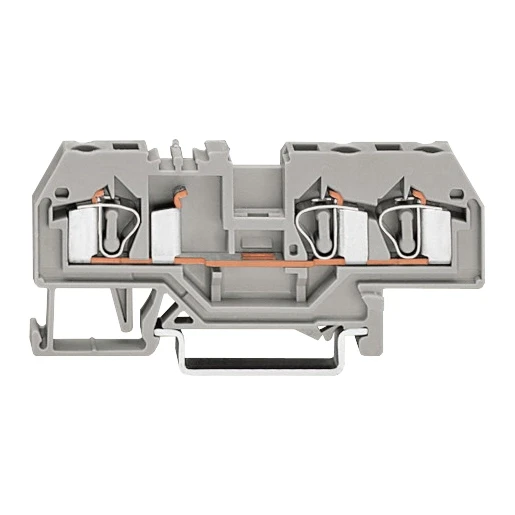 Wago Serie 281 Verbindingsrijgklem 0,08-4mm² eendr. 0,08-4mm² meerdr. Grijs