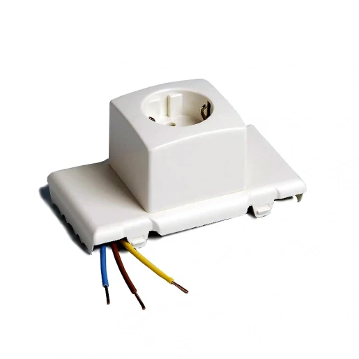 Attema Bk1619 deksel met enkelvoudige wandcontactdoos