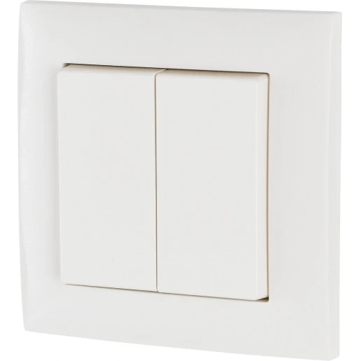 Eaton CPAD Wandschakelaar universeel 55mm 2-kanalen wit RAL 9010 173412