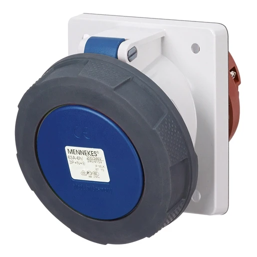 Mennekes Inb. contactdoos 63A 4P 9H 230V IP67 TA