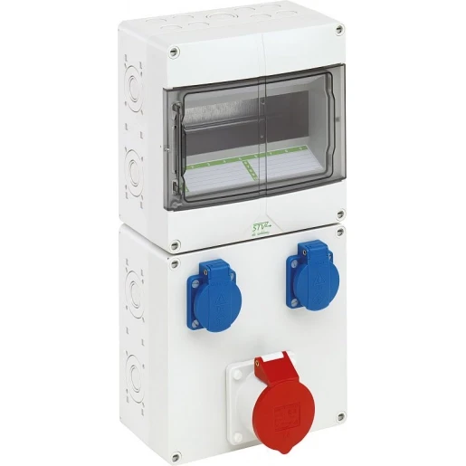 Spelsberg contactdoos combinatie