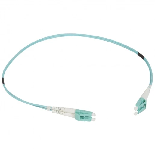 Legrand LCS3 Glasvezel patchkabel LC-duplex OM4 0.5m Turkoois 032633