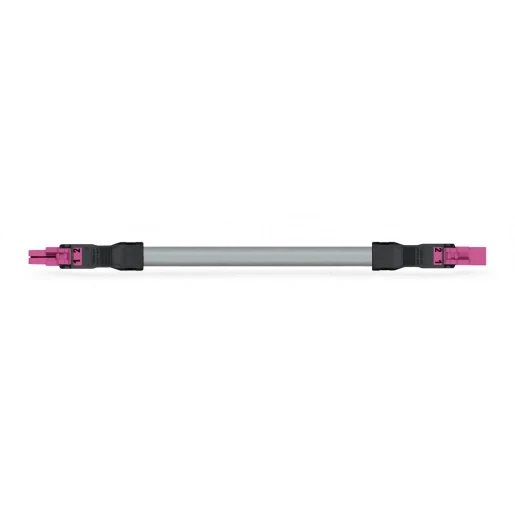 Wago Serie 891 Patchkabel gebouwinstallatie 2p Contrastekker (female) Stekker 1000mm
