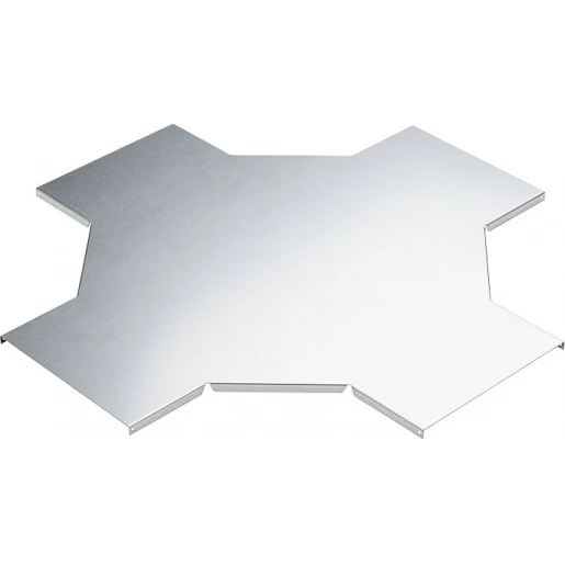 Stago KG281 deksel kruisstuk (voor kabeldraagsysteem) 70mm elektrolytisch verzinkt en gecoat Staal wit RAL 9016 CSU0853109916