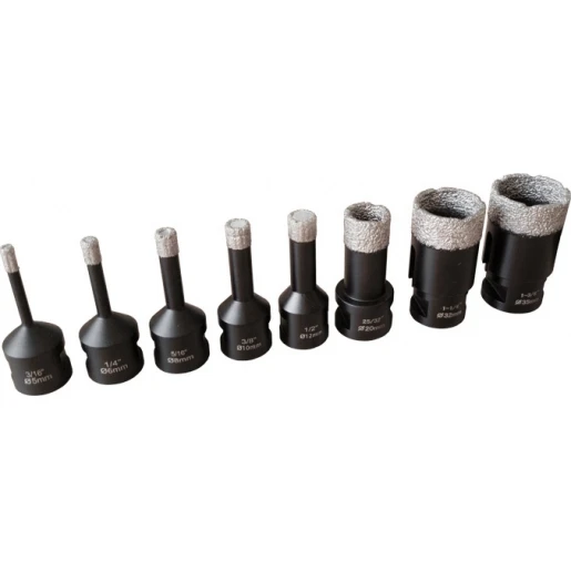 Mandrex DryXcut Drycut diamantboor set 8-delig 5mm tot 35mm 18006002