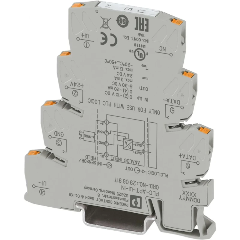 Phoenix Contact PLC analoge in- en uitgangsmodule
