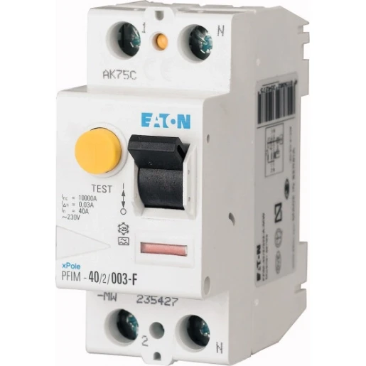 Eaton Type F Aardlekschakelaar type F 2p 63A 0.03A 187451