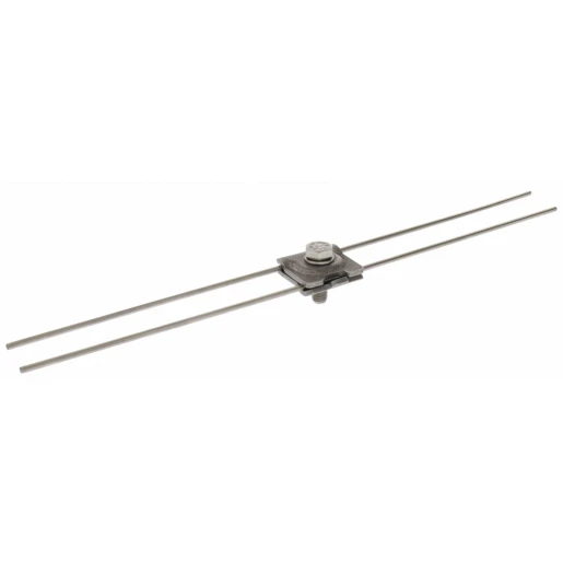 Dehn Mmv clamp st bare f.rd 3-10mm with hexagon screw m8x30 mm st