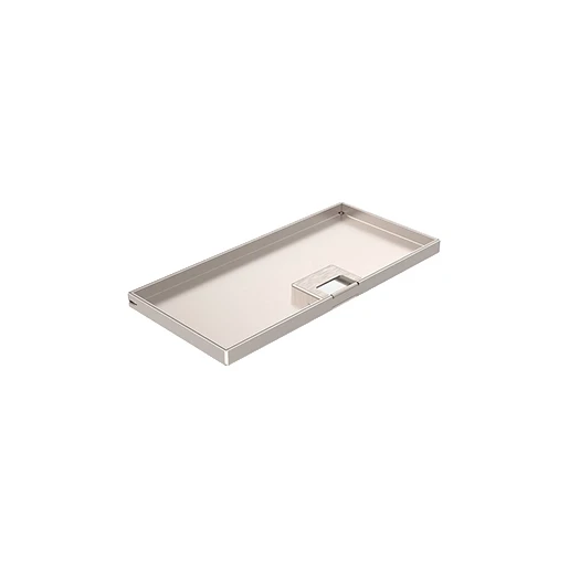 HPL dekselset 4-voudig RVS 115x244mm 582.0040D