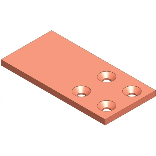 nVent Eriflex FleXbus Hulp aansluitstuk Type 2 plat en massief 960mm² 1280mm²