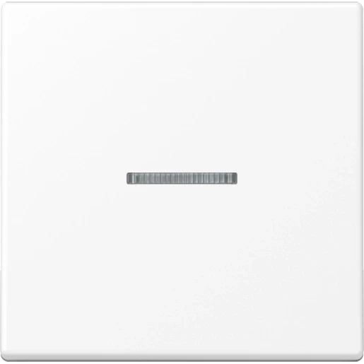 Jung A range home stuurafdekking a500 sneeuwwit enkelvoudig Mat wit RAL 9016 BTA17101WWM